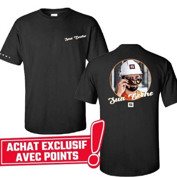 Image de T-shirt noir SUA COCHE - S05610